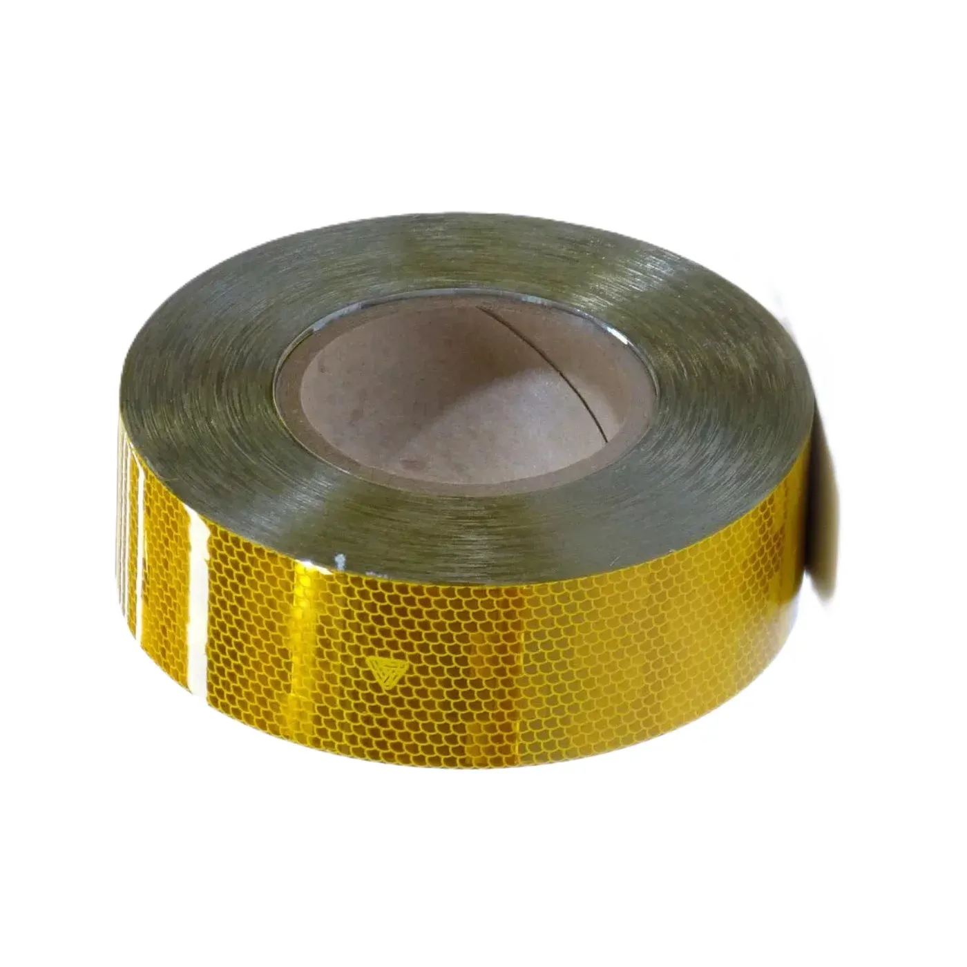 Žlutá reflexní plná páska - délka 100 cm, šířka 5 cm