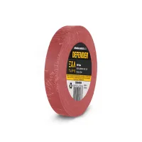 Červená výstražná samolepicí páska - délka 25 m, šířka 1,9 cm