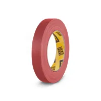 Červená výstražná samolepicí páska - délka 25 m, šířka 1,9 cm