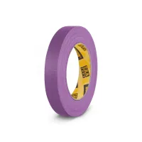 Fialová výstražná samolepicí páska - délka 25 m, šířka 1,9 cm