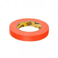 Oranžová výstražná samolepicí páska - délka 25 m, šířka 1,9 cm