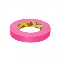 Růžová výstražná samolepicí páska - délka 25 m, šířka 1,9 cm