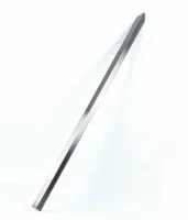 Ocelová nerezová ochrana rohů zdí, stěn (L-profil) - délka 150 cm, šířka 4,5 cm, tloušťka 0,8 mm