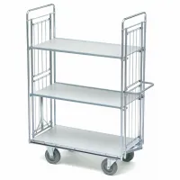 Policový vychystávací vozík do skladu TOYOTA Trolley Shelf - délka 120 cm, šířka 60 cm, výška 186 cm