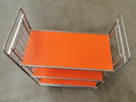 Policový vychystávací vozík do skladu TOYOTA Trolley Shelf - délka 120 cm, šířka 60 cm, výška 186 cm