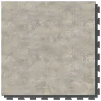 Šedá plastová vinylová dlažba Fortelock Business Forsen Grey Clay C022 Graphite - délka 66,8 cm, šířka 66,8 cm, výška 0,7 cm