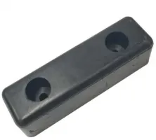 Gumový doraz na nákladní vozidla, návěsy - délka 20 cm, šířka 5,2 cm, tloušťka 6 cm