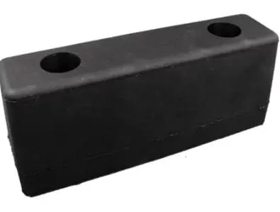 Gumový doraz na nákladní vozidla, návěsy - délka 20 cm, šířka 5,2 cm, tloušťka 8 cm