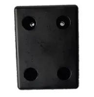 Gumový doraz na rampu - délka 20 cm, šířka 15 cm, tloušťka 8 cm