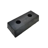 Gumový doraz na rampu - délka 40 cm, šířka 20 cm, tloušťka 10 cm