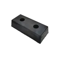 Gumový doraz na rampu - délka 40 cm, šířka 20 cm, tloušťka 10 cm