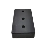 Gumový doraz na rampu - délka 40 cm, šířka 25 cm, tloušťka 10 cm