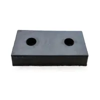 Gumový doraz na rampu - délka 50 cm, šířka 25 cm, tloušťka 10 cm