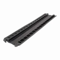 Černý gumový kabelový most - délka 100 cm, šířka 22 cm, výška 3,5 cm