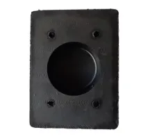 Gumový doraz na rampu - délka 20 cm, šířka 15 cm, tloušťka 8 cm