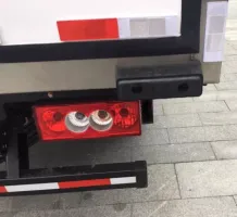 Gumový doraz na rampu - délka 50 cm, šířka 25 cm, tloušťka 14 cm