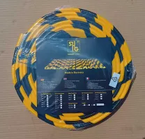 Černo-žlutá pěnová ochrana rohů zdí, stěn (L-profil) - délka 500 cm, šířka 2,6 x 2,6 cm, tloušťka 0,7 cm