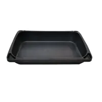 Černý plastový sadbovač bez krytu GT41 - délka 57,6 cm, šířka 45,6 cm, výška 11 cm Černý plastový sadbovač bez krytu GT41 - délka 57,6 cm, šířka 45,6 cm, výška 11 cm