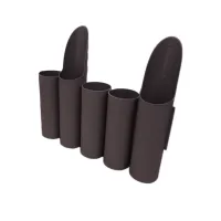 Hnědý plastový zahradní obrubník GC35 - délka 235 cm, výška 25 cm