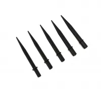 Hnědý plastový zahradní obrubník GC38 - délka 302 cm, výška 10 cm