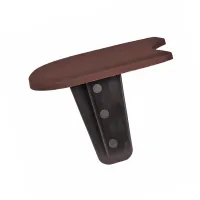 Hnědý plastový zahradní obrubník GC45 - délka 382,7 cm, výška 11,5 cm