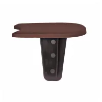 Hnědý plastový zahradní obrubník GC45 - délka 382,7 cm, výška 11,5 cm