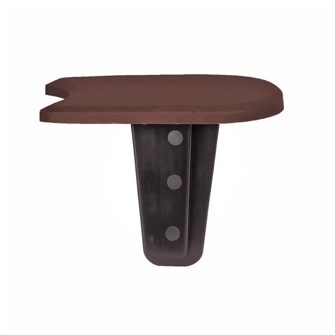 Hnědý plastový zahradní obrubník GC45 - délka 382,7 cm, výška 11,5 cm