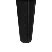 Hnědý plastový zahradní obrubník GC80 - délka 383,4 cm, výška 11,5 cm