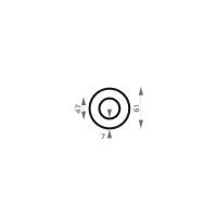 Černá pěnová magnetická ochrana zdí, stěn typ RA47 - průměr 6,1 cm, délka 100 cm