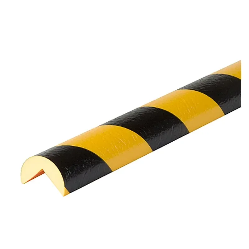 Černo-žlutá pěnová ochrana rohů zdí, stěn "typ A" - průměr 4 cm, délka 100 cm