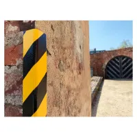 Černo-žlutá pěnová ochrana rohů zdí, stěn Typ H - délka 100 cm, šířka 4,7 x 4,7 cm, tloušťka 1,2 cm