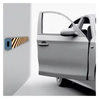 Černo-žlutá pěnová reflexní výstražná ochrana zdí, stěn typ AC - průměr 4,5 cm, délka 100 cm