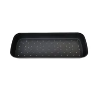 Černý plastový zahradní sadbovač GH76 - délka 51,5 cm, šířka 19,5 cm, výška 19 cm Černý plastový zahradní sadbovač GH76 - délka 51,5 cm, šířka 19,5 cm, výška 19 cm
