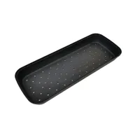 Černý plastový zahradní sadbovač GH76 - délka 51,5 cm, šířka 19,5 cm, výška 19 cm Černý plastový zahradní sadbovač GH76 - délka 51,5 cm, šířka 19,5 cm, výška 19 cm