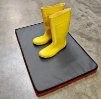 Dezinfekční rohož na boty, obuv, podrážky FLOMA SD70 - délka 60 cm, šířka 90 cm, výška 5 cm