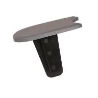 Šedý plastový zahradní obrubník GC45 - délka 382,7 cm, výška 11,5 cm