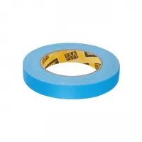 Modrá výstražná samolepicí páska - délka 25 m, šířka 1,9 cm