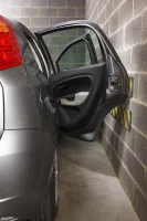 Černo-žlutá pěnová ochrana zdí, stěn (pás) - délka 100 cm, výška 15 cm, tloušťka 1 cm - 2 ks