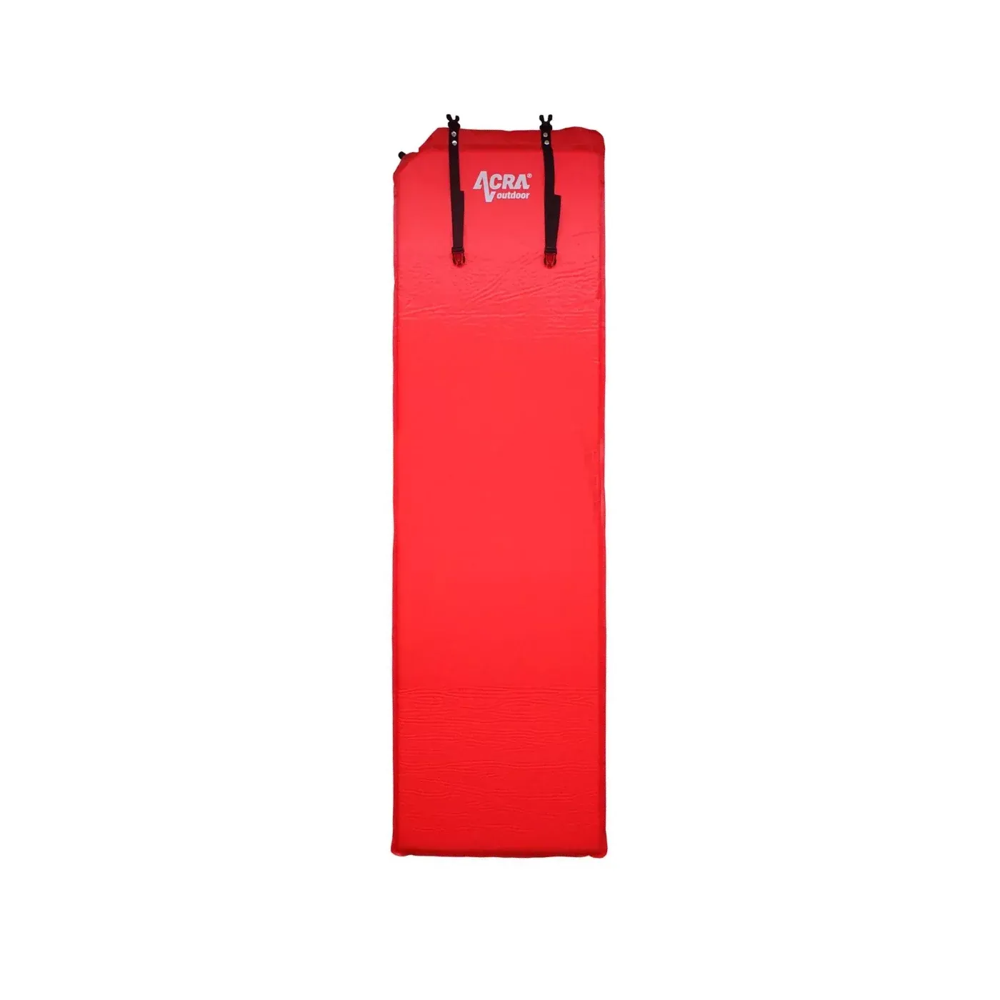 Červená samonafukovací karimatka - délka 186 cm, šířka 53 cm, výška 3 cm
