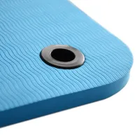 Modrá gymnastická podložka na cvičení MASTER - délka 173 cm, šířka 60 cm, výška 1,5 cm