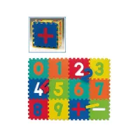 Pěnová modulová dětská hrací podložka (12x puzzle) SPARTAN SPORT - délka 120 cm, šířka 90 cm, výška 1,2 cm