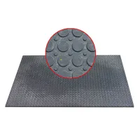 Plastová hladká interierová podlahová deska FLOMA RePVC T617 - délka 120 cm, šířka 80 cm, výška 1,2 cm