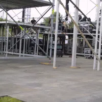 Plastová kuličková interierová podlahová deska FLOMA RePVC T624 - délka 120 cm, šířka 80 cm, výška 2,2 cm