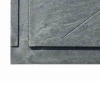 Plastová plná zesílená interierová podlahová deska FLOMA RePVC T609Z - délka 80 cm, šířka 60 cm, výška 2,2 cm