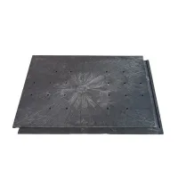 Plastová plná zesílená interierová podlahová deska FLOMA RePVC T609Z - délka 80 cm, šířka 60 cm, výška 2,2 cm