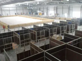 Plastová plná zesílená interierová podlahová deska FLOMA RePVC T609Z - délka 80 cm, šířka 60 cm, výška 2,2 cm