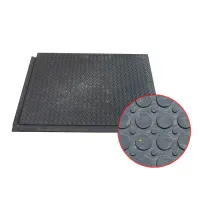 Plastová plná zesílená interierová podlahová deska FLOMA RePVC T609Z - délka 80 cm, šířka 60 cm, výška 2,2 cm