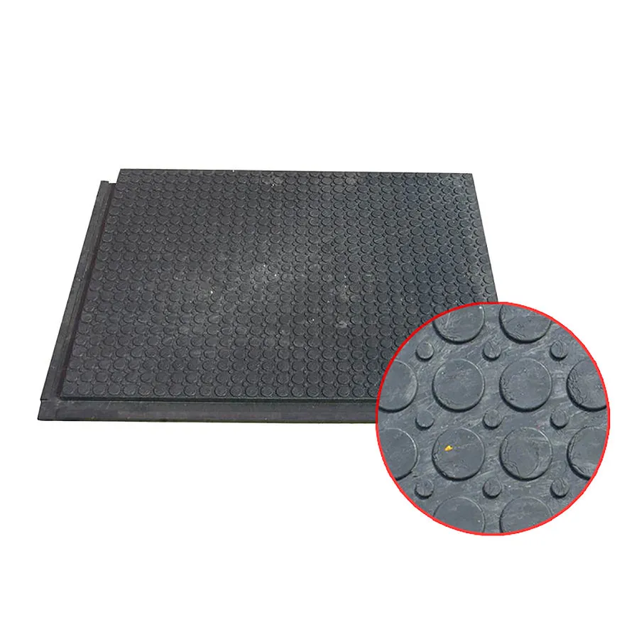 Plastová plná zesílená interierová podlahová deska FLOMA RePVC T609Z - délka 80 cm, šířka 60 cm, výška 2,2 cm