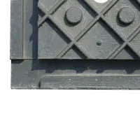 Plastová děrovaná podlahová deska FLOMA Paddock RePVC T613A - délka 120 cm, šířka 80 cm, výška 4,3 cm