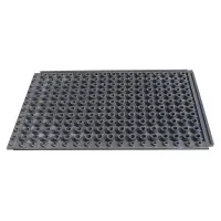 Plastová děrovaná podlahová deska FLOMA Paddock RePVC T613A - délka 120 cm, šířka 80 cm, výška 4,3 cm